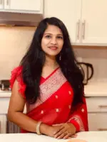 Scarlet Red Pure Khaddi Banarasi Silk Saree in Chiffon woven in Silver Zari