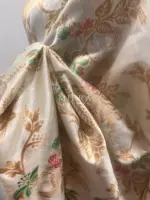 White Banarasi Silk Saree with Gold Zari Weaves - Image 4