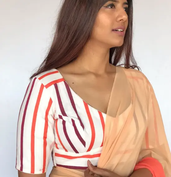 Offwhite Cotton Blouse