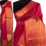Pink ﻿Pure Handloom Mangalagiri Silk Saree