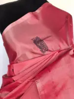 Light Pink Chinnalapattu Silk Saree with Handwoven Buttas - Image 5