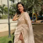 Gold Pure Tissue Silk Saree
