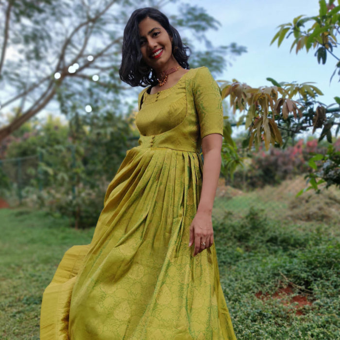 Mustard Yellow Woven Festive Banarasi Silk Saree