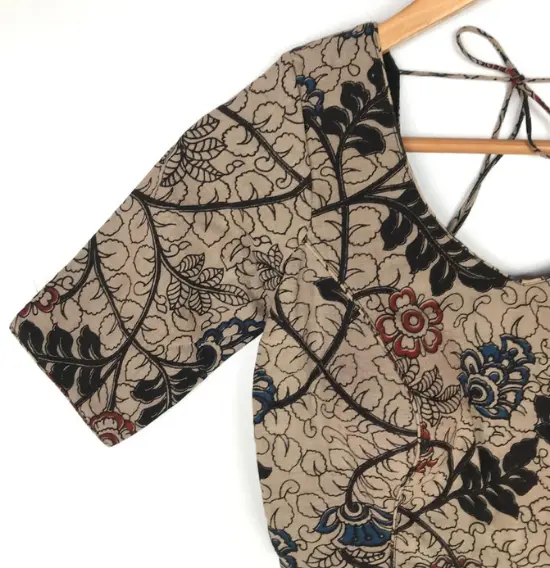 Kalamkari Cotton Blouse