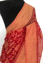 Red Brasso Saree - Image 4