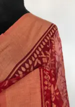 Red Brasso Saree - Image 6