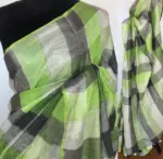 Multi Color Pure Linen Saree - Image 2
