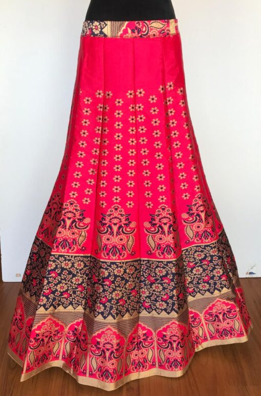 Hot Pink Banarasi Lehenga