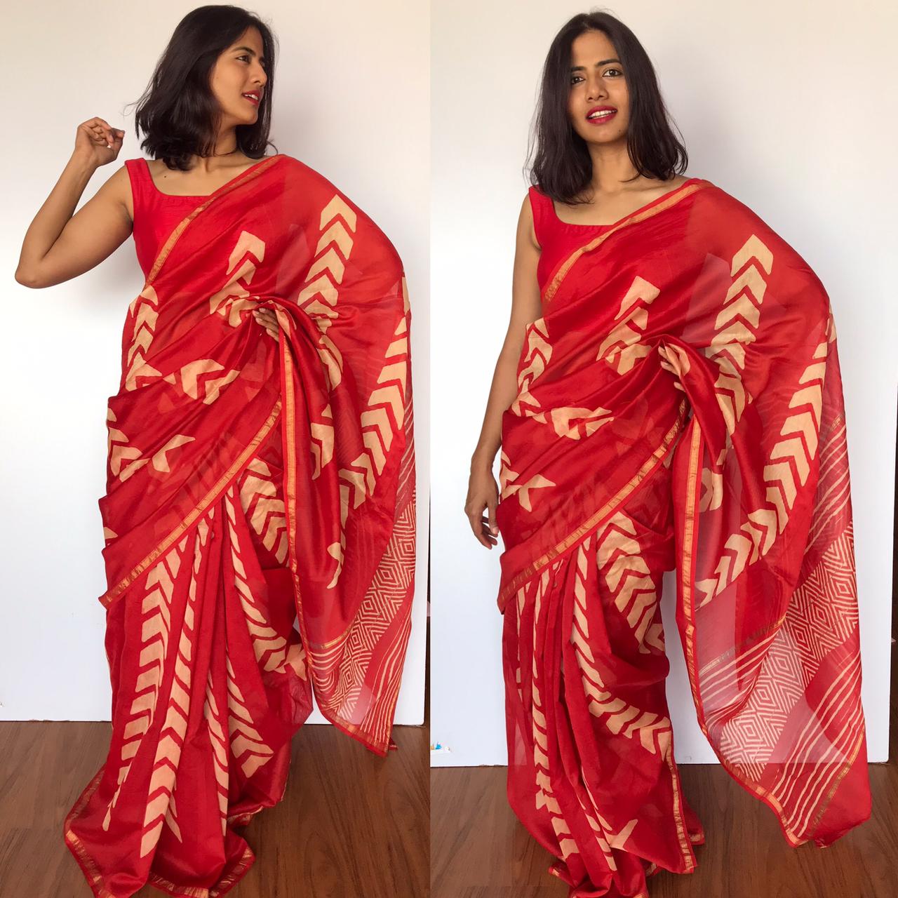 Flaunt Your Chanderi Silk Sarees: Everything You Need to Know