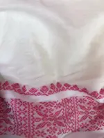 White Handwoven Cotton Jamdani Saree - Image 8
