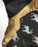 Gold Kora Silk Saree with Gold Zari Weaves - Image 8