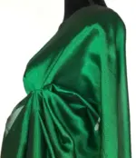 Bottle Green Pure Mangalagiri Silk Saree - Image 5