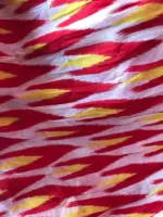 Blue Mul Cotton Saree with Hand Block Prints - Image 8