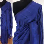 Purple Pure Mangalagiri Silk Saree