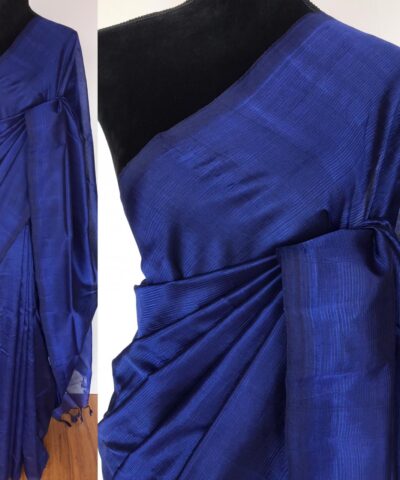 Purple Pure Mangalagiri Silk Saree