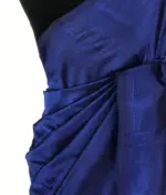 Purple Pure Mangalagiri Silk Saree - Image 7