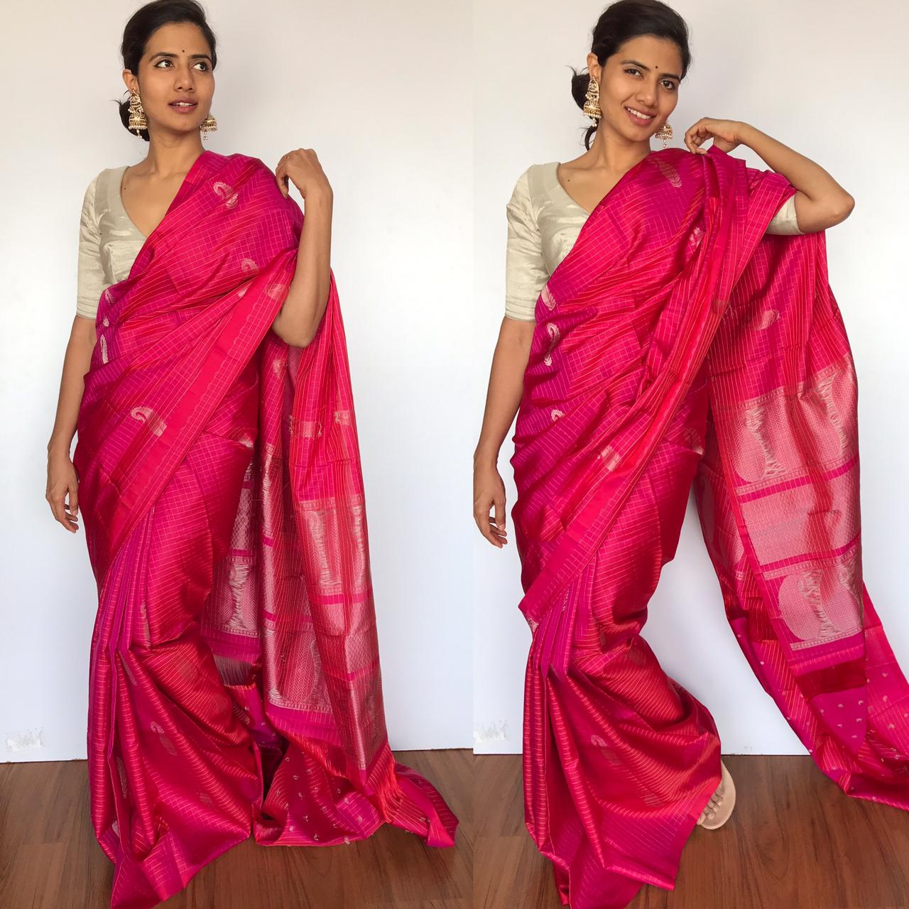 Wholesaler Of Printed Sarees | Buy Poonam Silk Sarees Online | Solanki  Textiles