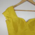 Yellow Raw Silk Blouse - Image 9