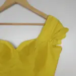 Yellow Raw Silk Blouse - Image 10