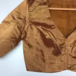 Molten Gold Tissue Silk Blouse - Image 4