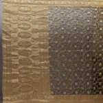 Black Banarasi Silk Saree in Georgette adorned with Gold Zari Weaves - Image 5