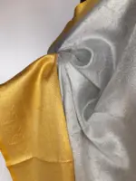 Silver White Kora Silk Saree with Silver Zari Weaves - Image 8