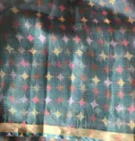 Pale Blue Kota Silk Saree with Beautiful Floral Prints - Image 7