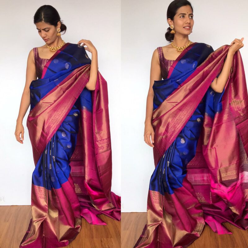 Border Sarees Collection - Try These 15 Designs For Trending Look