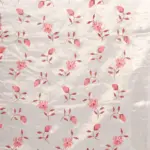 Gold Pure Tissue Silk Saree with Floral Embroidery - Image 4