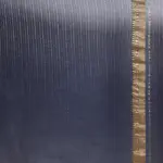 Navy Blue Banarasi Silk Saree In Georgette with Gold Zari Motifs - Image 5