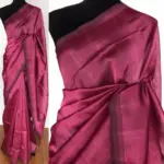Pink Pure Mangalagiri Silk Saree