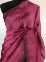 Pink Pure Mangalagiri Silk Saree - Image 4