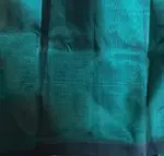 Green Pure Mangalagiri Silk Saree - Image 7