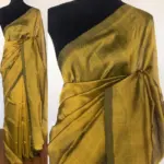 Green Pure Mangalagiri Silk Saree