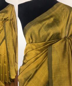 Green Pure Mangalagiri Silk Saree
