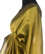 Green Pure Mangalagiri Silk Saree - Image 7
