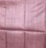 Dusty Pink Tussar Silk Saree - Image 8