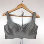 Grey Raw Silk Blouse - Image 2