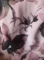 Mauve Ombre Dual Shaded Georgette Saree - Image 7