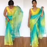 Blue Pure Kota Silk Saree