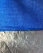 Blue Pure Kota Silk Saree - Image 6