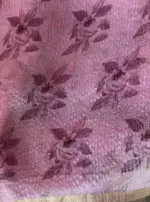 Dusty Pink Tissue Organza Saree - Image 6