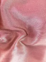 Onion Pink Kora Silk Saree - Image 6