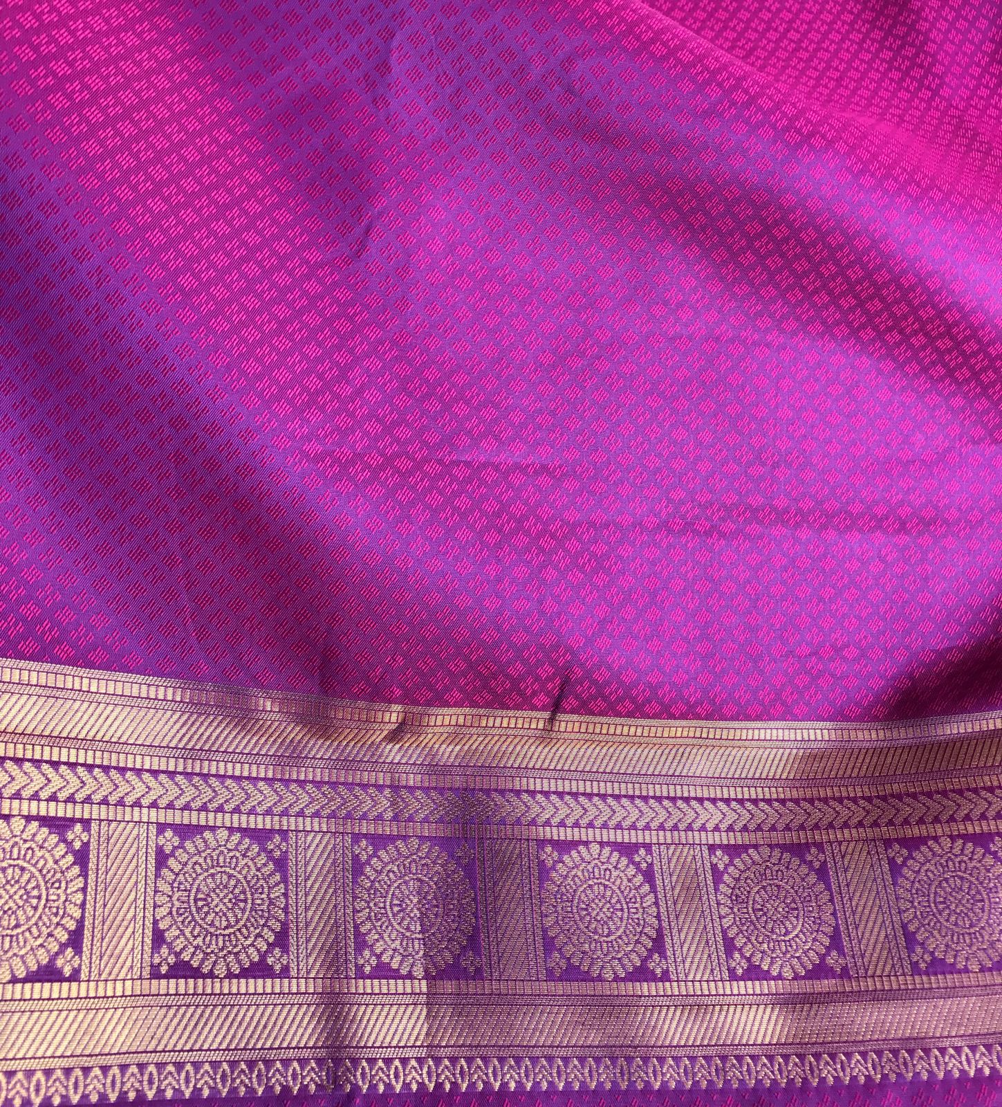 purple SILK Modal shawl SUMMER SILKS Jacquard and paisley border weave Purple and reds