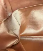 Pure Peach Tissue Silk Saree with Tanchui Weaves - Image 8