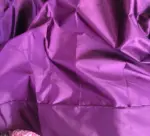 Magenta Sequin Georgette Saree - Image 5