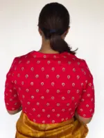 Pink Chinnon Silk Blouse
