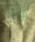 Onion Pink Dola Silk Saree with Antique Zari Weaves - Image 6