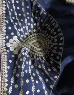 Rani Pink Dola Silk Saree highlighted with Zari Weaves - Image 7
