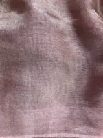 Candy Pink Tissue Tussar Silk Saree - Image 7